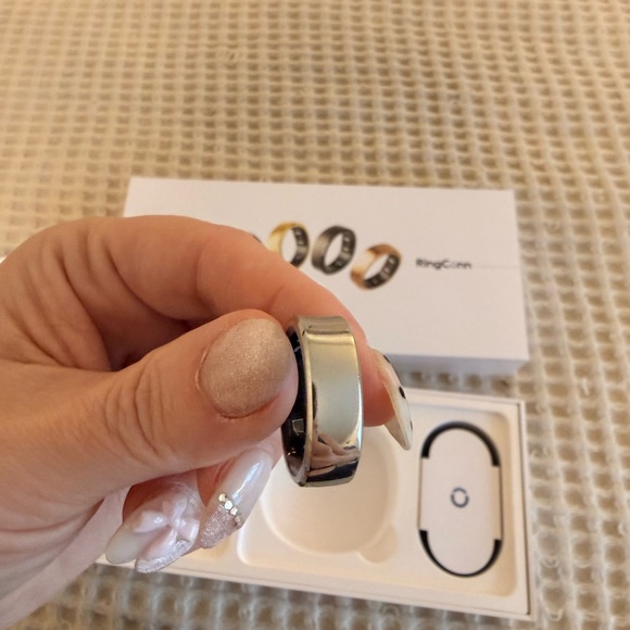 RingConn Smart Ring Set - Silver - Picture 6 of 10